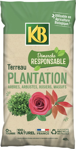 TERREAU DE PLANTATION ÉCO-RESPONSABLE