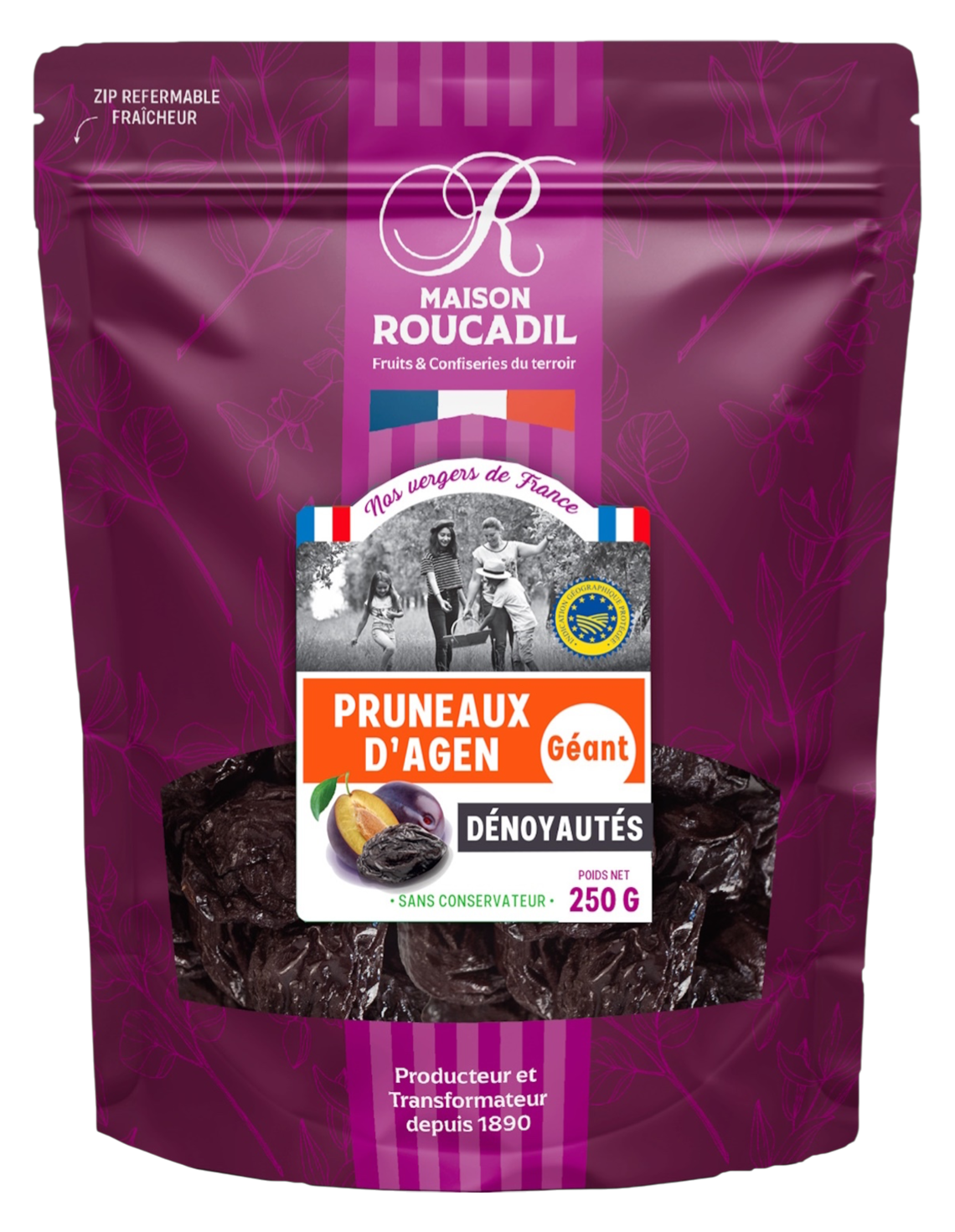 PRUNEAUX D'AGEN IGP GEANTS DÉNOYAUTÉS