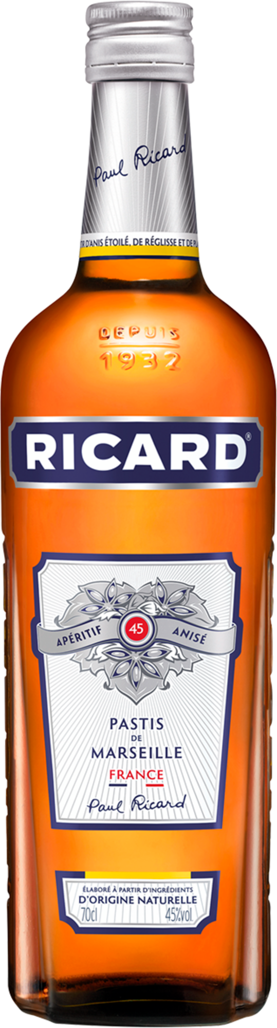 APÉRITIF ANISÉ PASTIS DE MARSEILLE