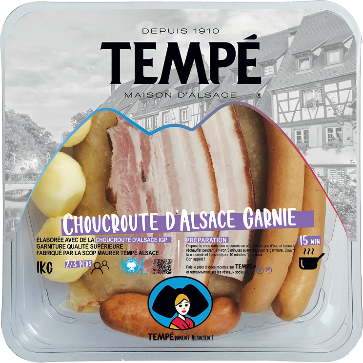 CHOUCROUTE D'ALSACE GARNIE