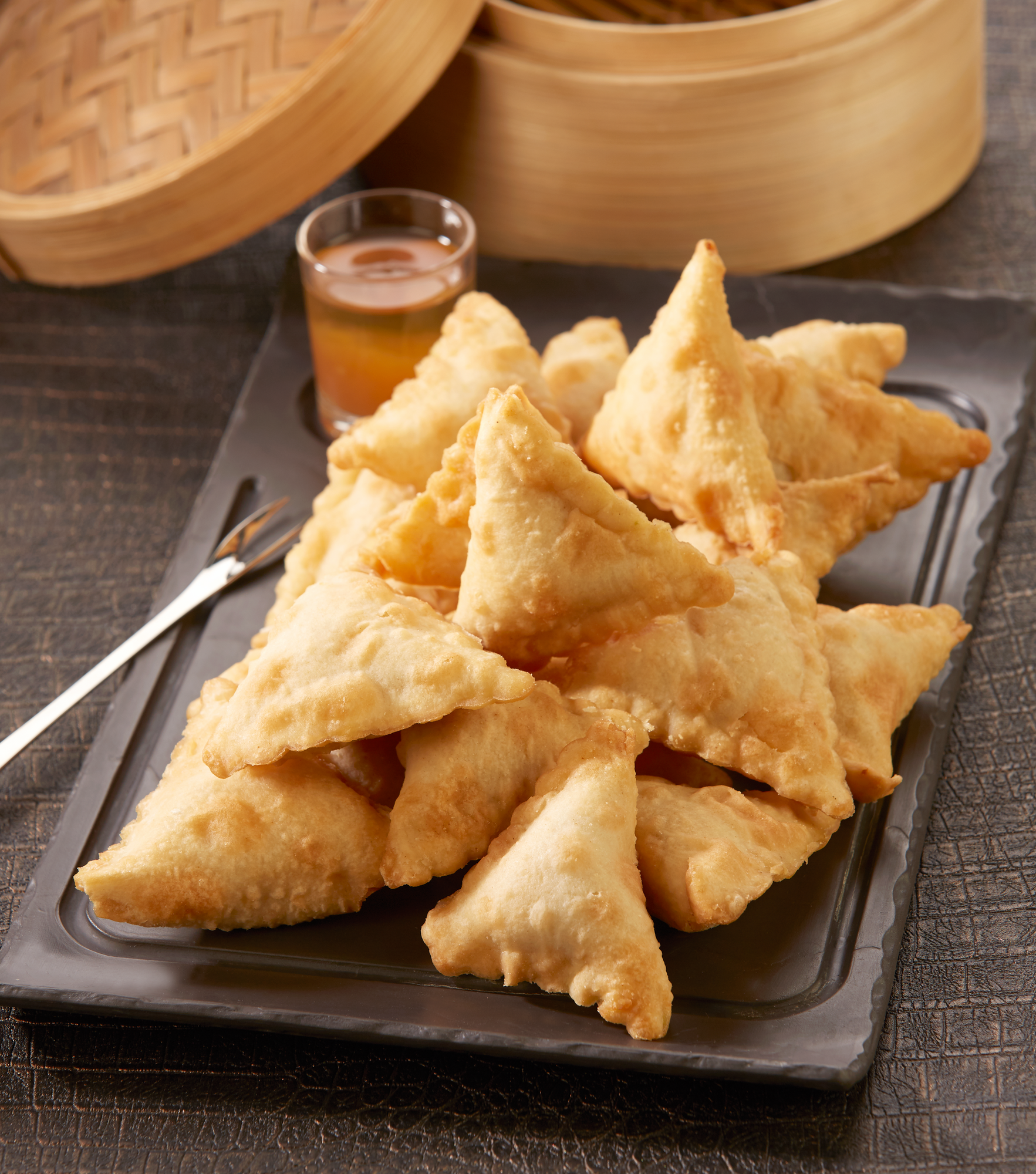 Plateau apéritif mini samoussas bœuf "Merveilles d'Asie"