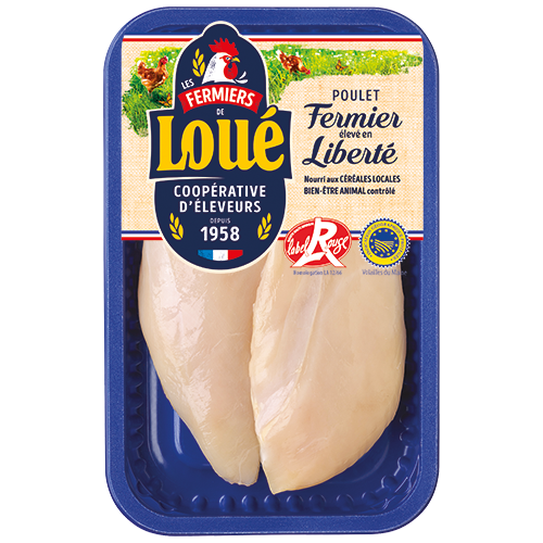 2 FILETS DE POULET FERMIER IGP LABEL ROUGE