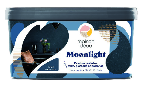 PEINTURE À EFFET PAILLETÉ 2 L