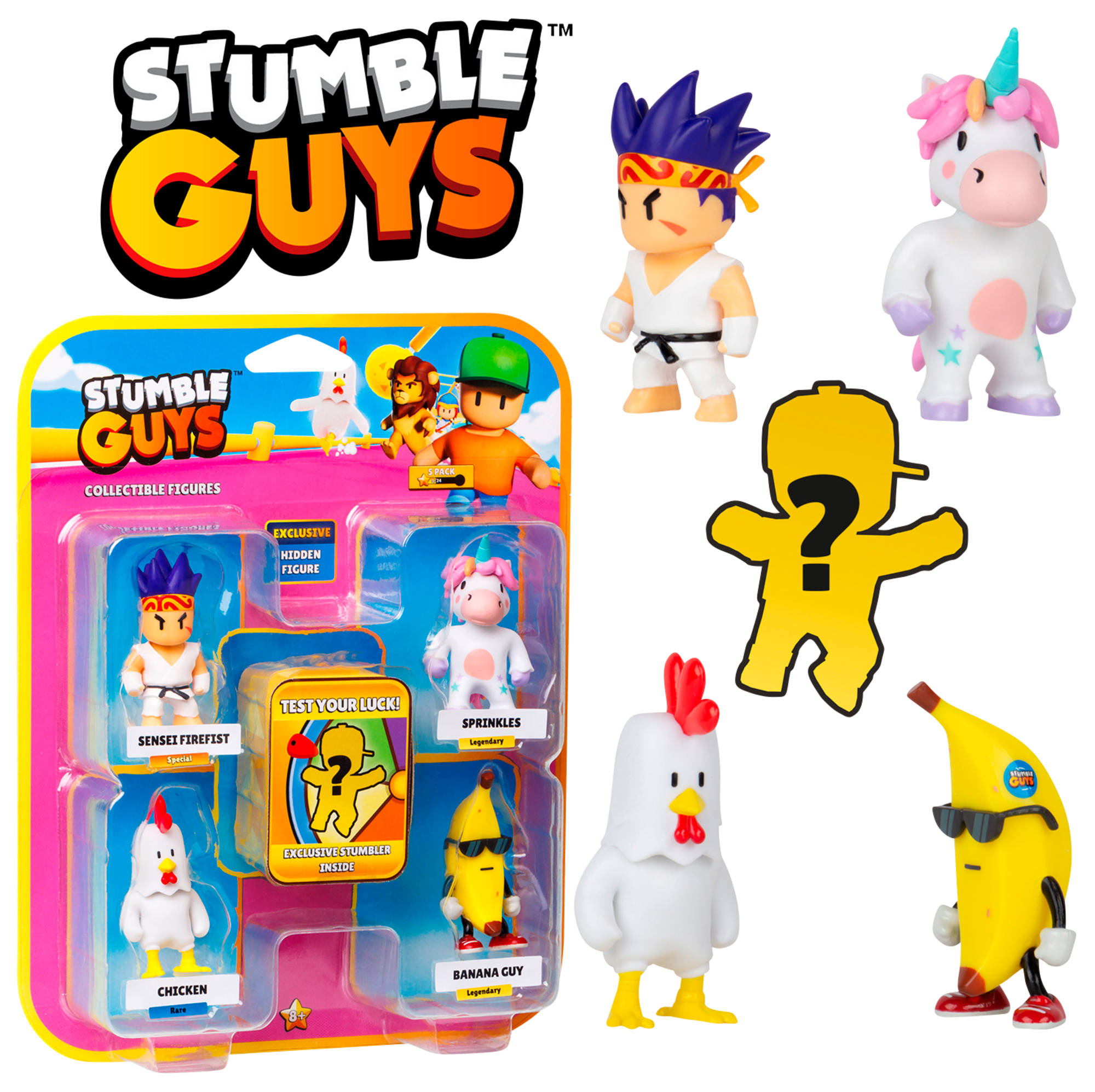 PACK DE 5 FIGURINES à collectionner 