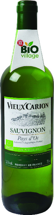 I.G.P(1) PAYS D’OC(3) VIEUX CARION SAUVIGNON