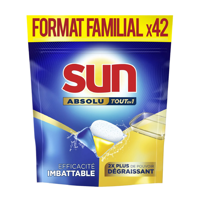 42 CAPSULES LAVE-VAISSELLE DÉGRAISSANT