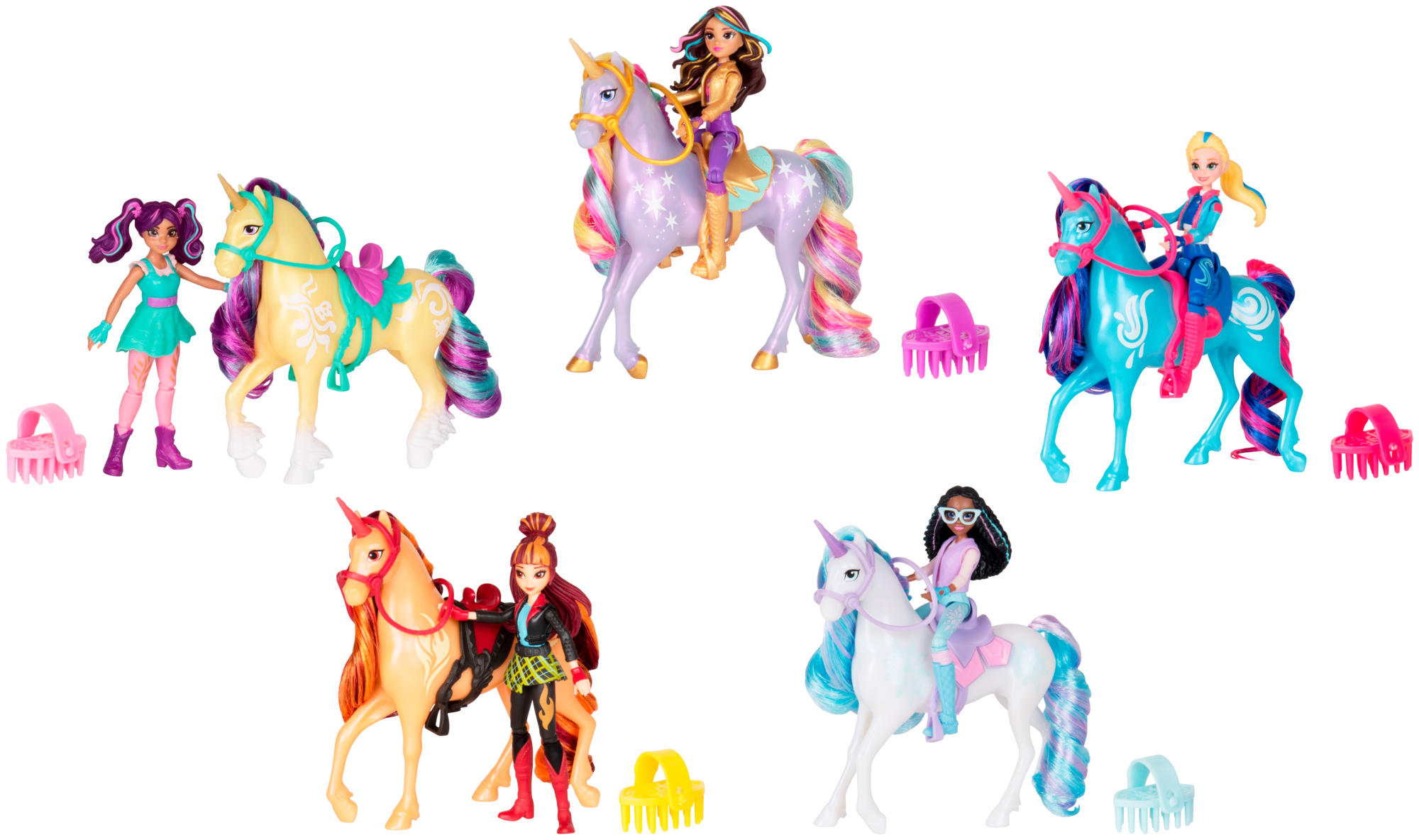 Coffret licorne et poupée 