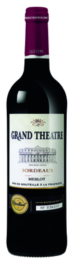 AOP(1) BORDEAUX MERLOT GRAND THÉÂTRE 2022