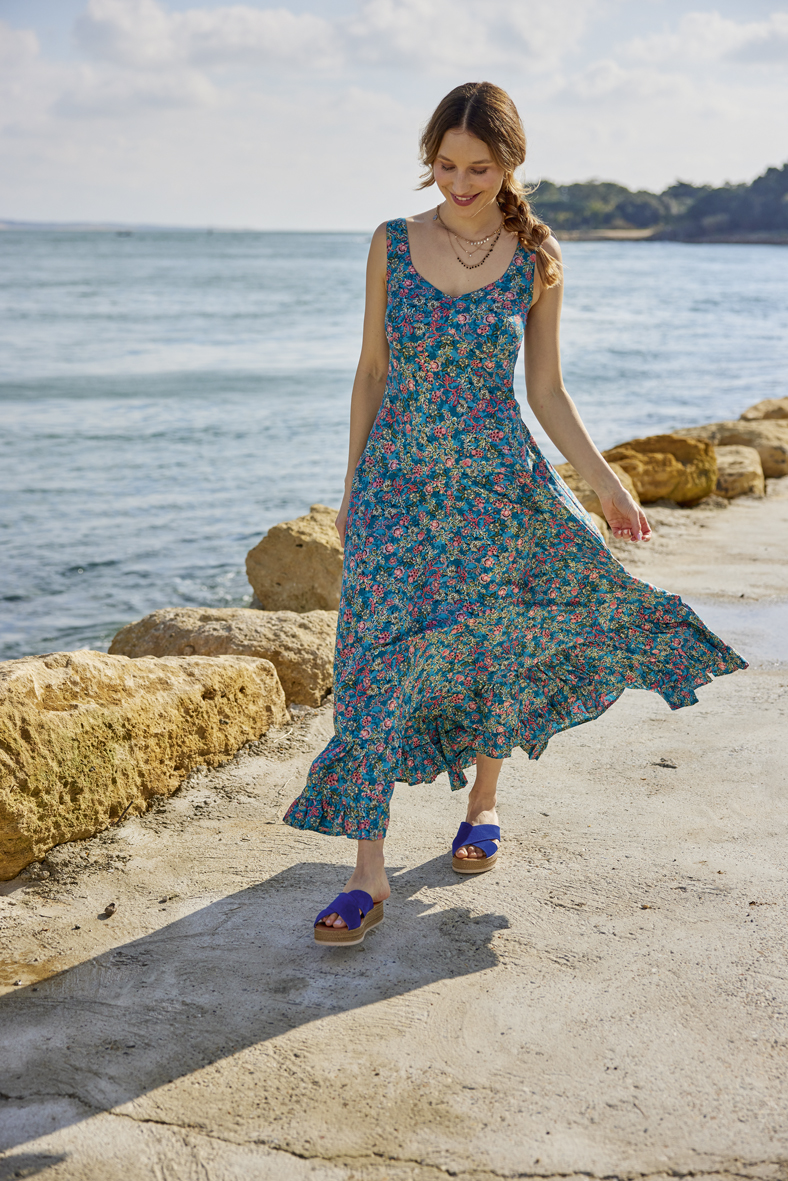 ROBE LONGUE IMPRIMÉE