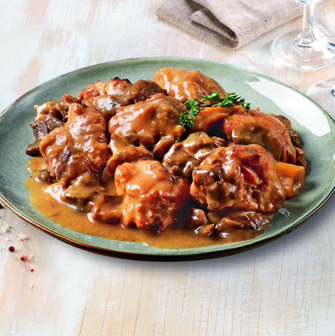 RIS DE VEAU SAUCE AUX CÈPES