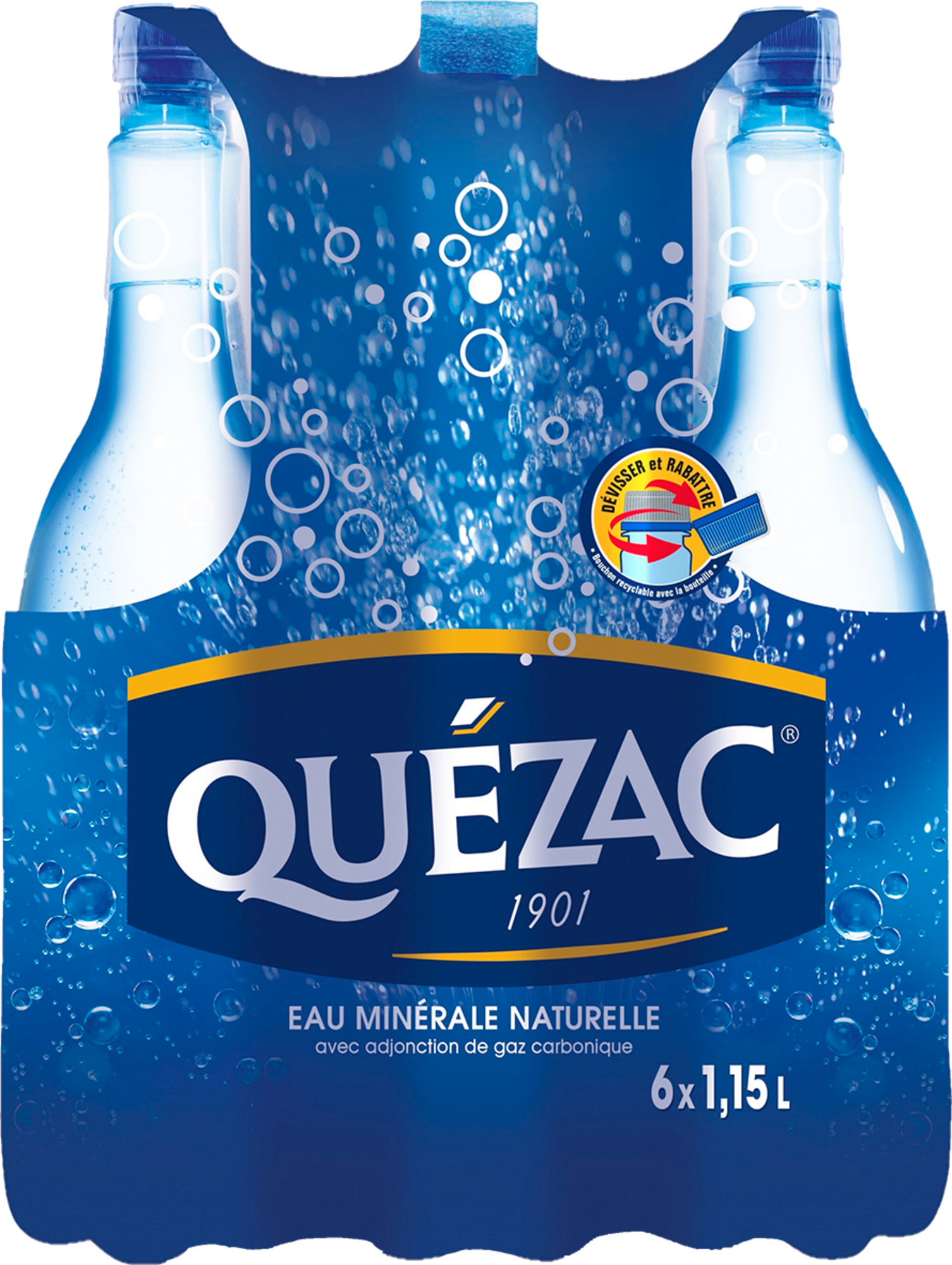 EAU MINÉRALE NATURELLE GAZEUSE