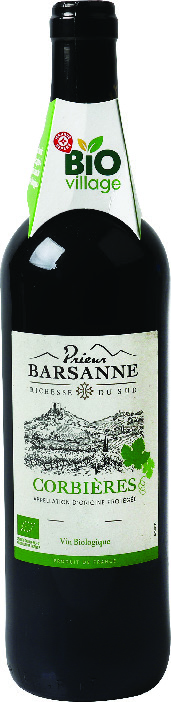 A.O.P(1) CORBIÈRES(3) PRIEUR BARSANNE