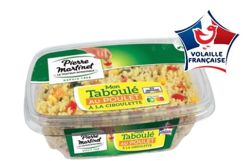 TABOULÉ AU POULET À LA CIBOULETTE