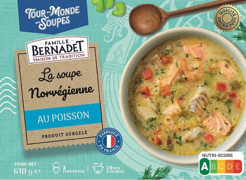 SOUPE NORVÉGIENNE SURGELÉE