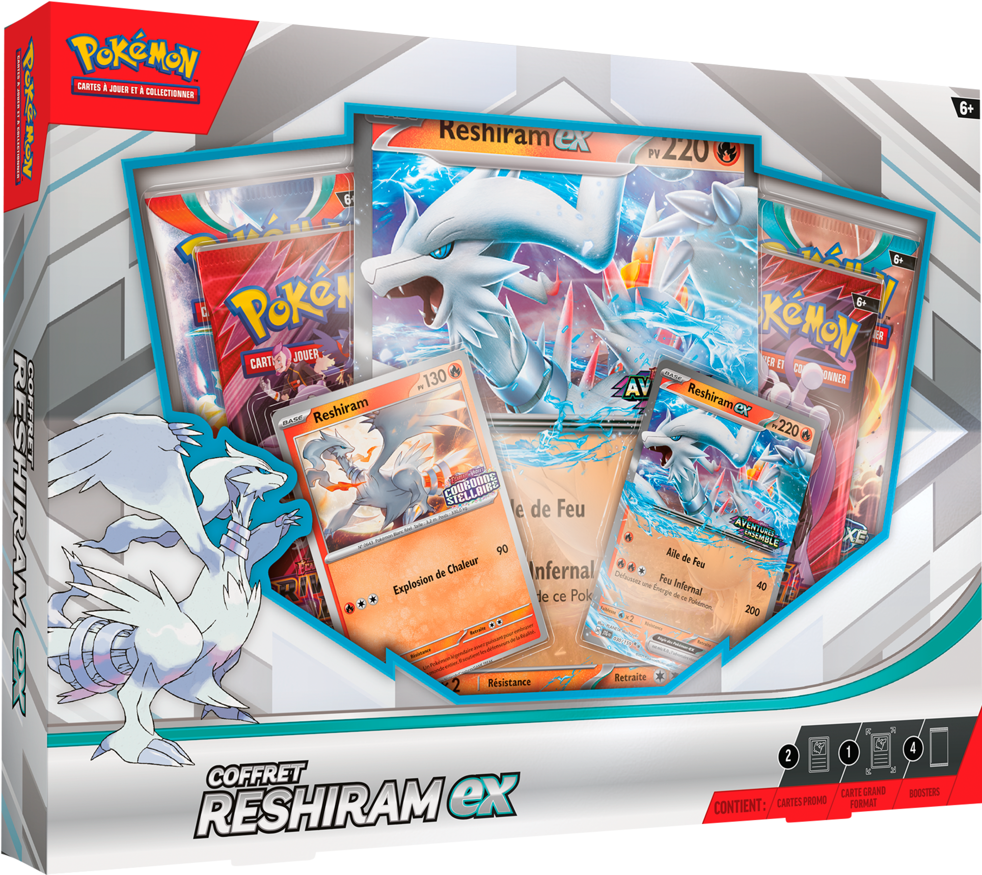 Coffret Reshiram-ex Noël Leclerc