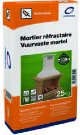 MORTIER RÉFRACTAIRE(1)(4)