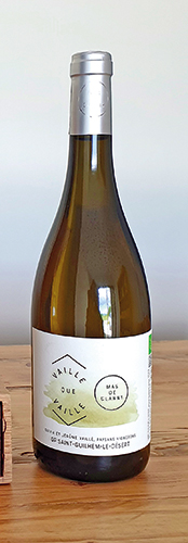 VIN BLANC IGP SAINT-GUILHEM-LE-DÉSERT MAS DE CLANNY