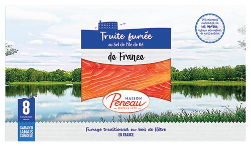 TRUITE FUMÉE DE FRANCE AU SEL DE L’ÎLE DE RÉ