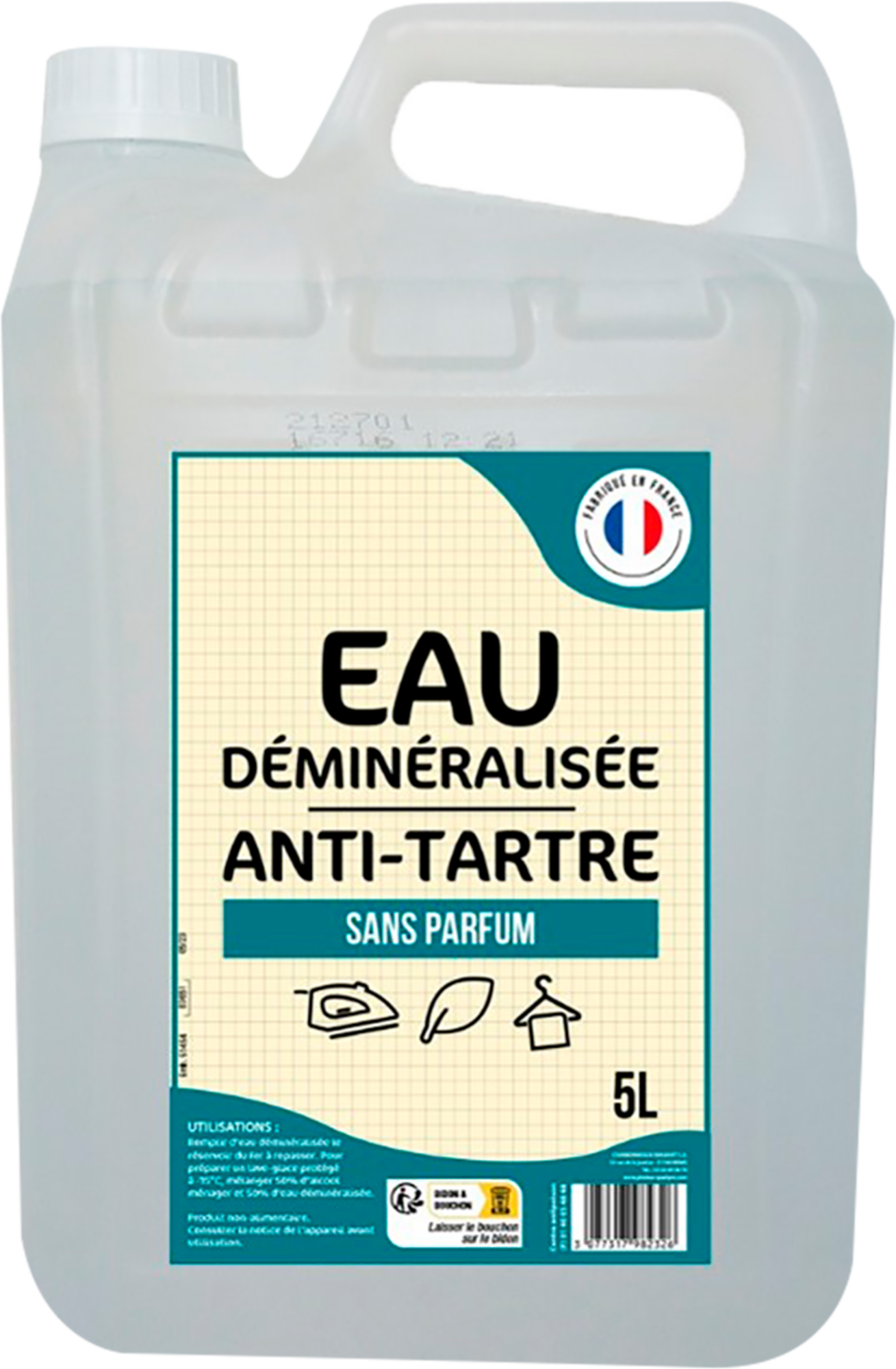 EAU DEMINERALISÉE