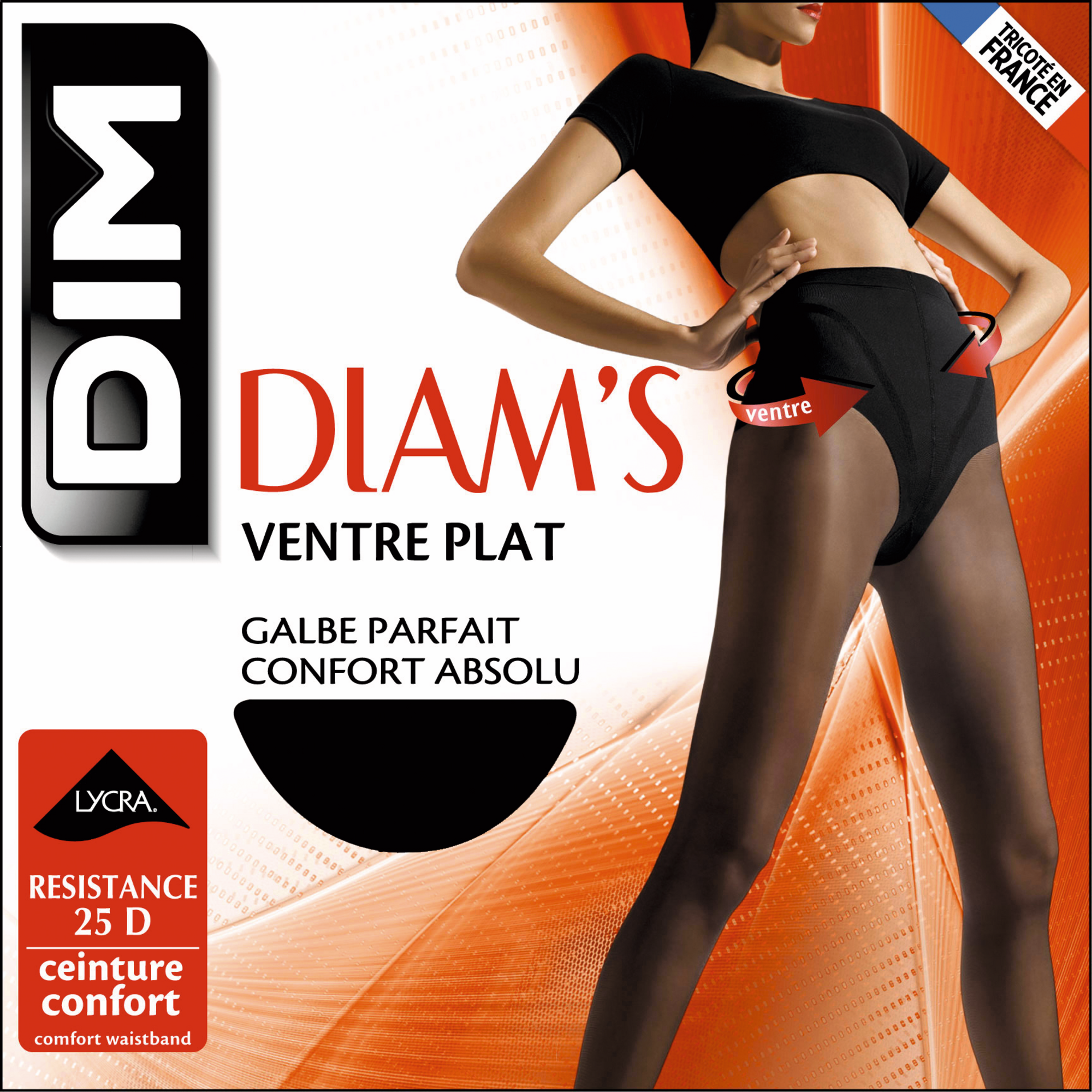 COLLANT DIAM'S VENTRE PLAT X1