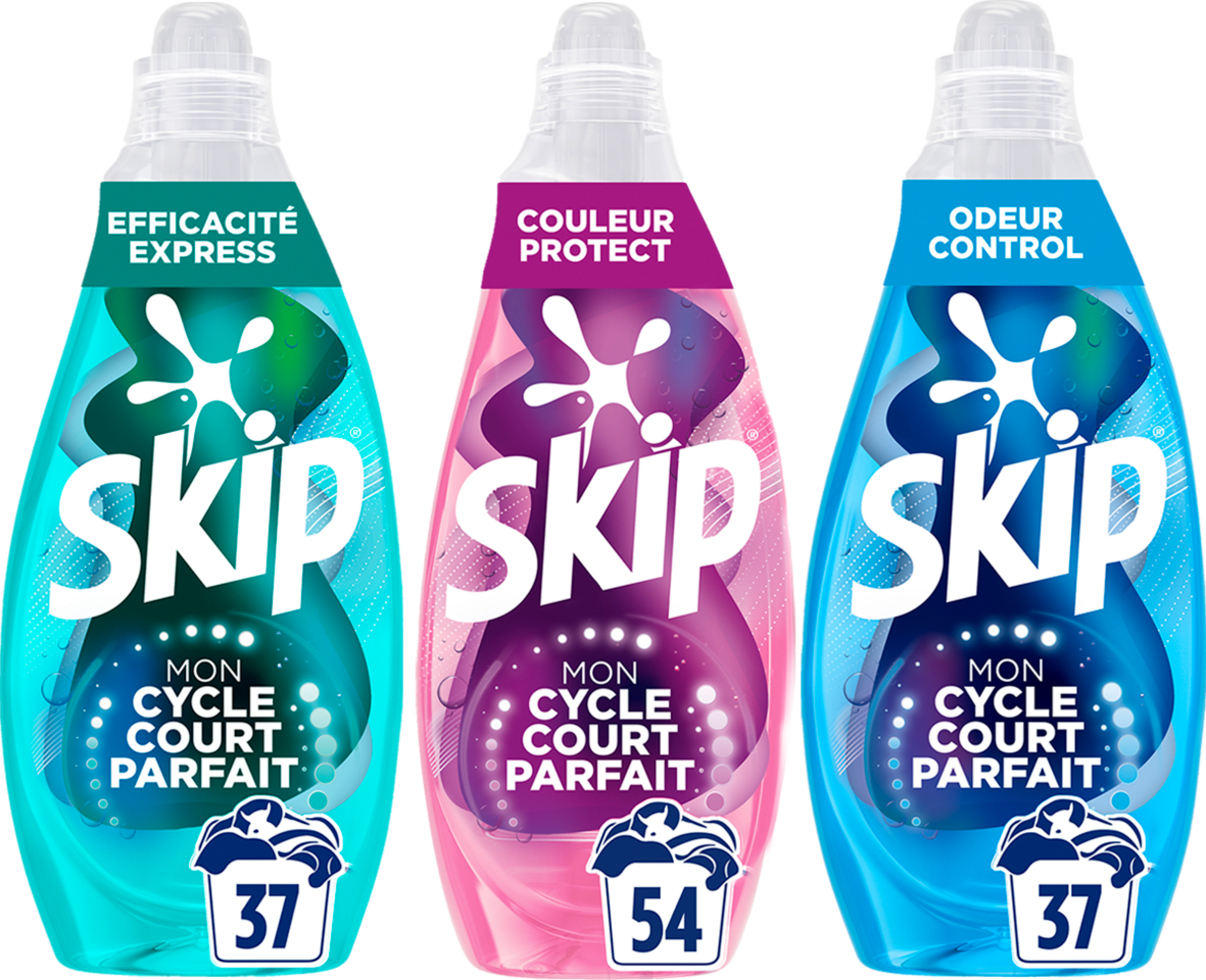 Sur les produits présents en magasin de la gamme "SKIP MON CYCLE COURT PARFAIT"