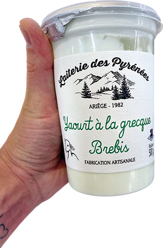 YAOURT À LA GRECQUE BREBIS