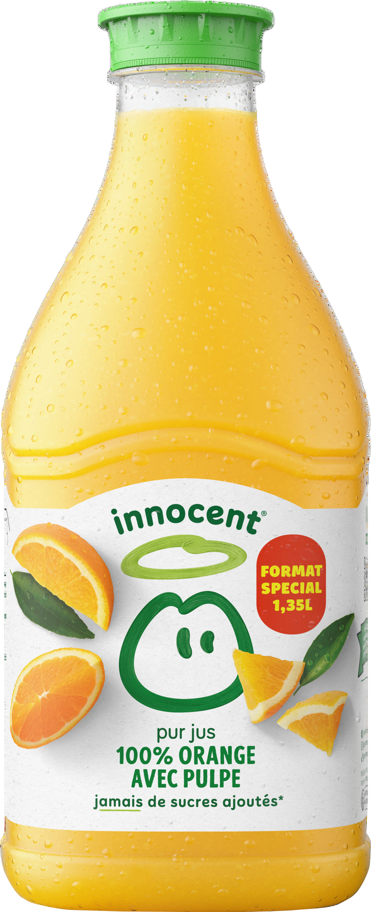 PUR JUS FRAIS 100% ORANGE AVEC PULPE
FORMAT SPÉCIAL