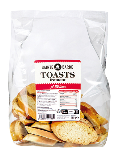 TOASTS AU FROMENT