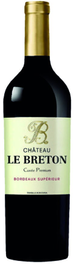 AOC(2) BORDEAUX SUPÉRIEUR CHÂTEAU LE BRETON 2022