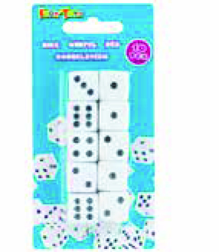 LOT DE 10 DÉS