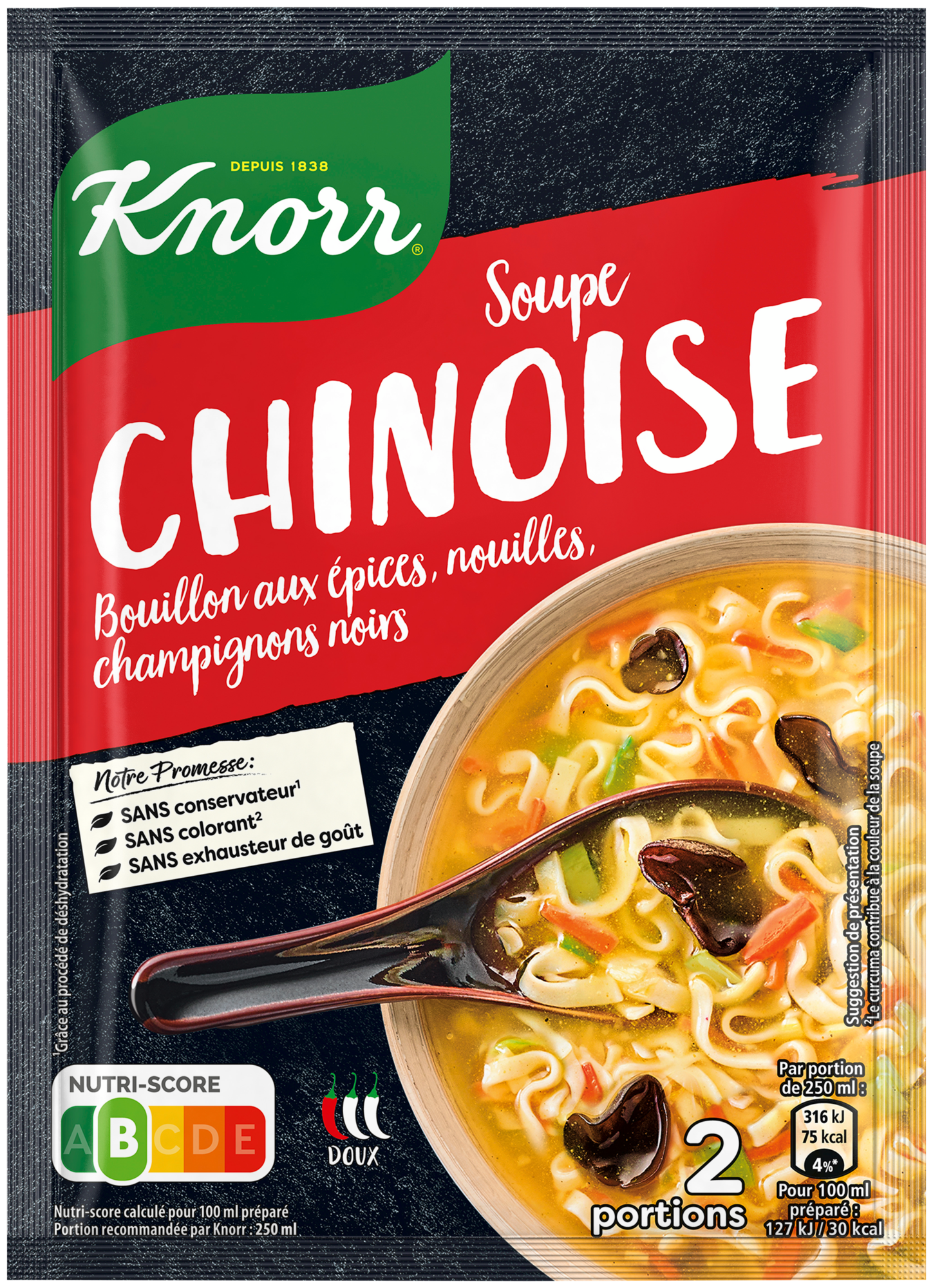 SOUPE DÉSHYDRATÉE