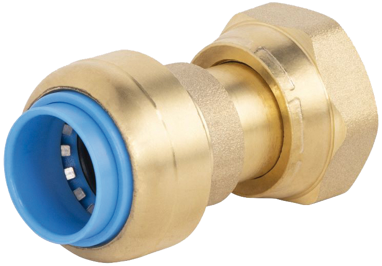 RACCORD DROIT FEMELLE ÉCROU LIBRE