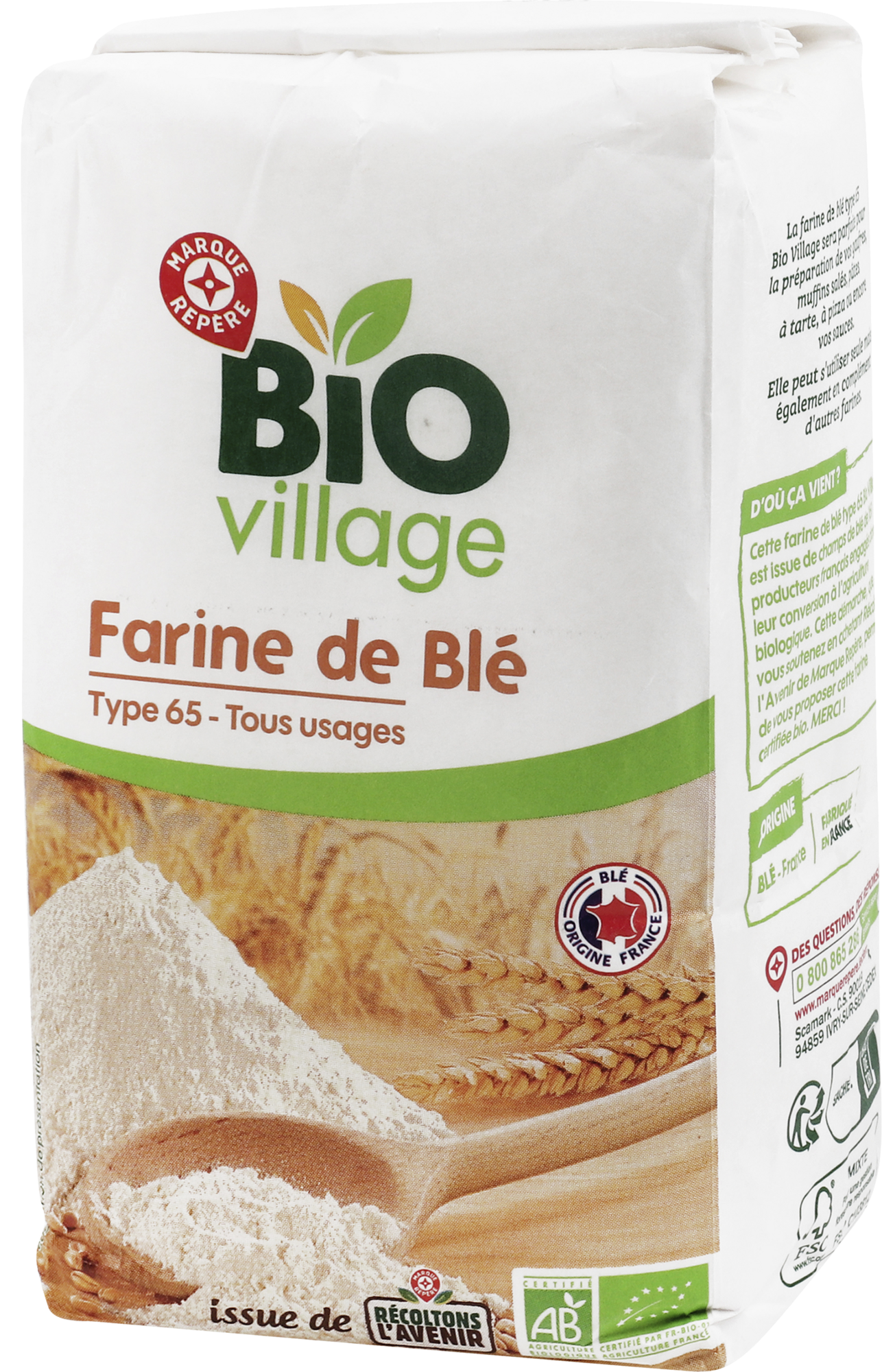 FARINE DE BLÉ BIO