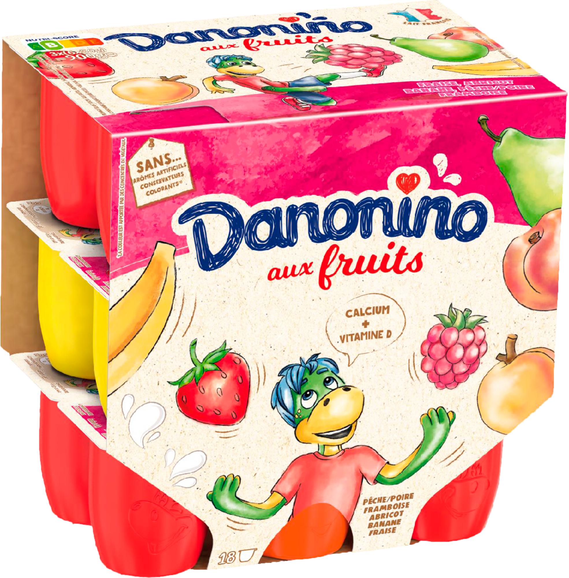 SUR LES PRODUITS PRÉSENTS EN MAGASIN DE LA GAMME DANONINO AU RAYON FRAIS