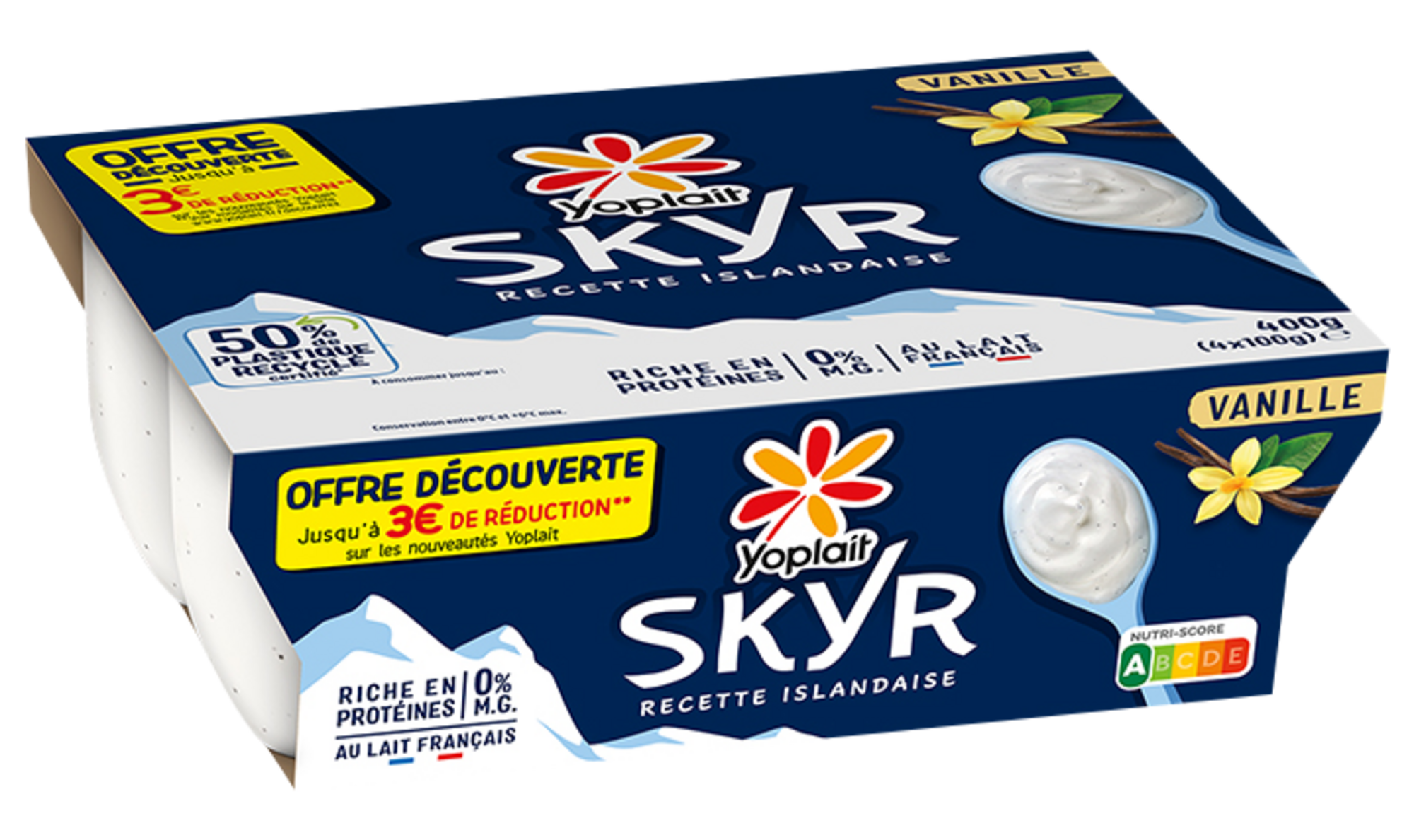 Skyr 0% Mat.Gr. Vanille Offre découverte
