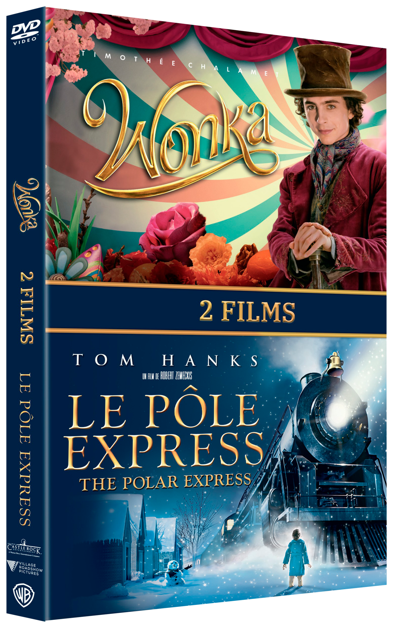 COFFRET WONKA + LE PÔLE EXPRESS