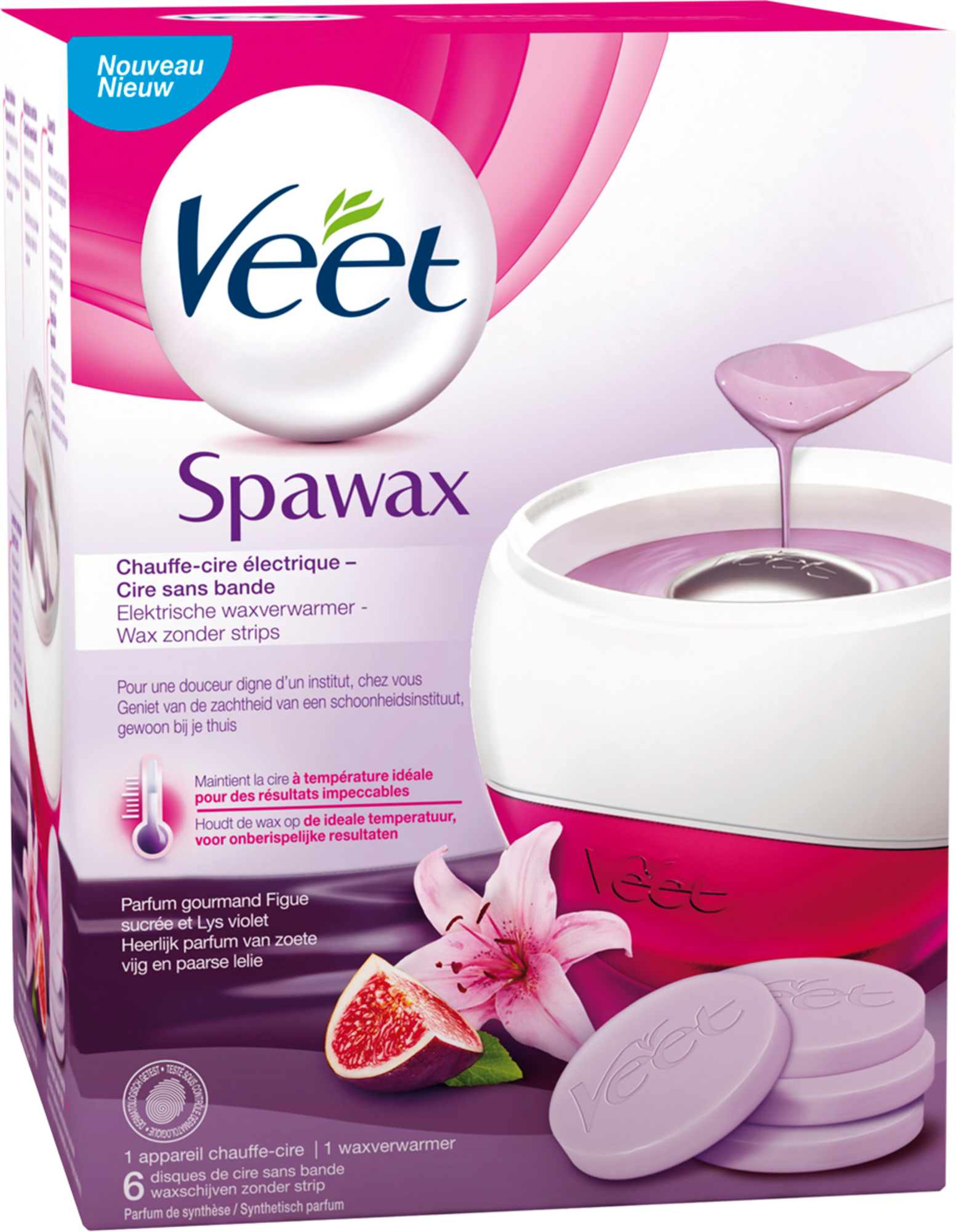 CHAUFFE CIRE ELECTRIQUE "SPAWAX DE VEET"