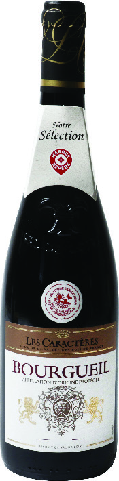 A.O.P(1) BOURGUEIL(2) LES CARACTÈRES