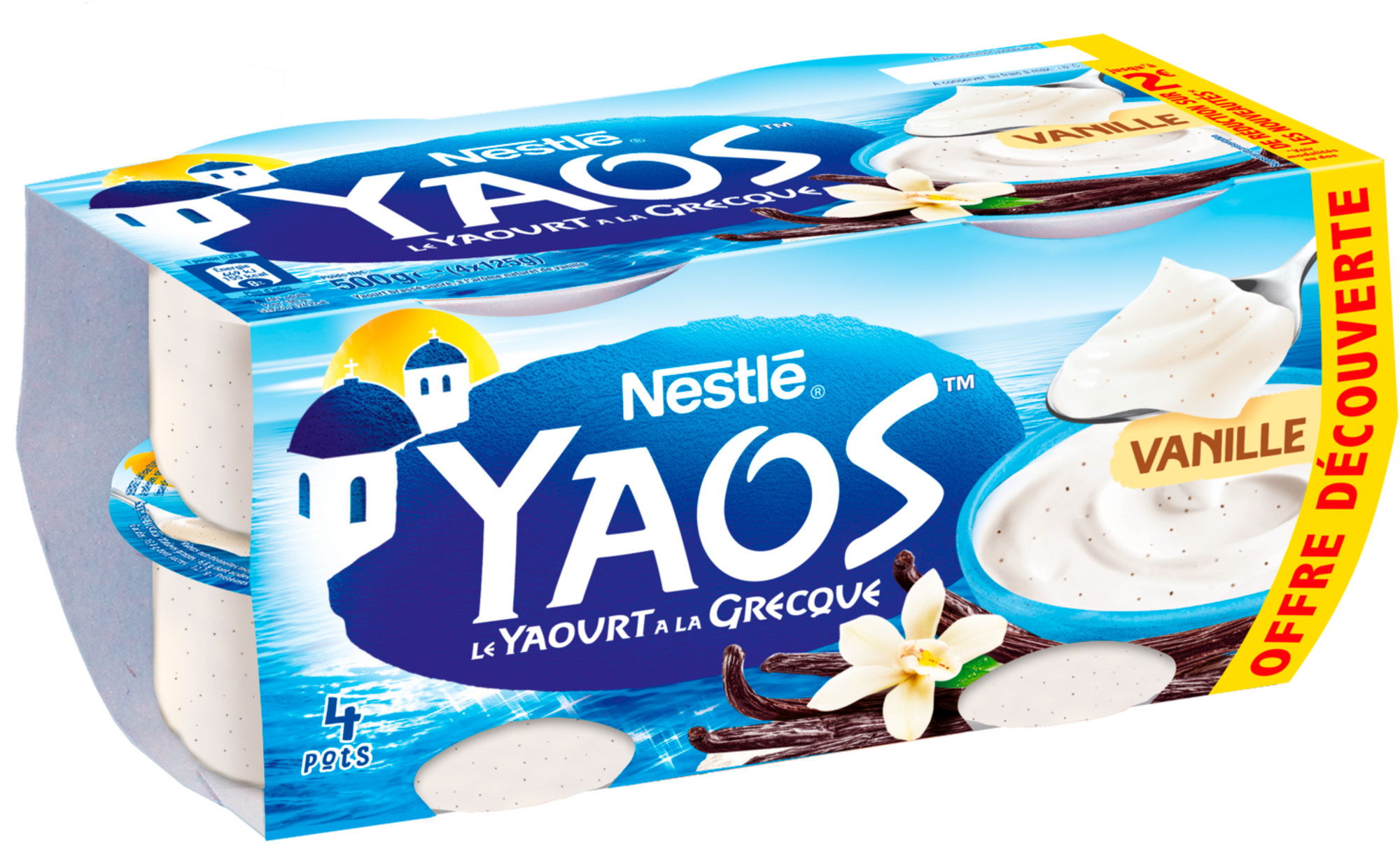 Le Yaourt à la grecque Vanille Offre découverte