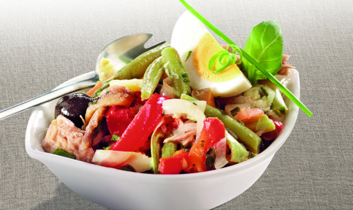 SALADE NIÇOISE AU THON