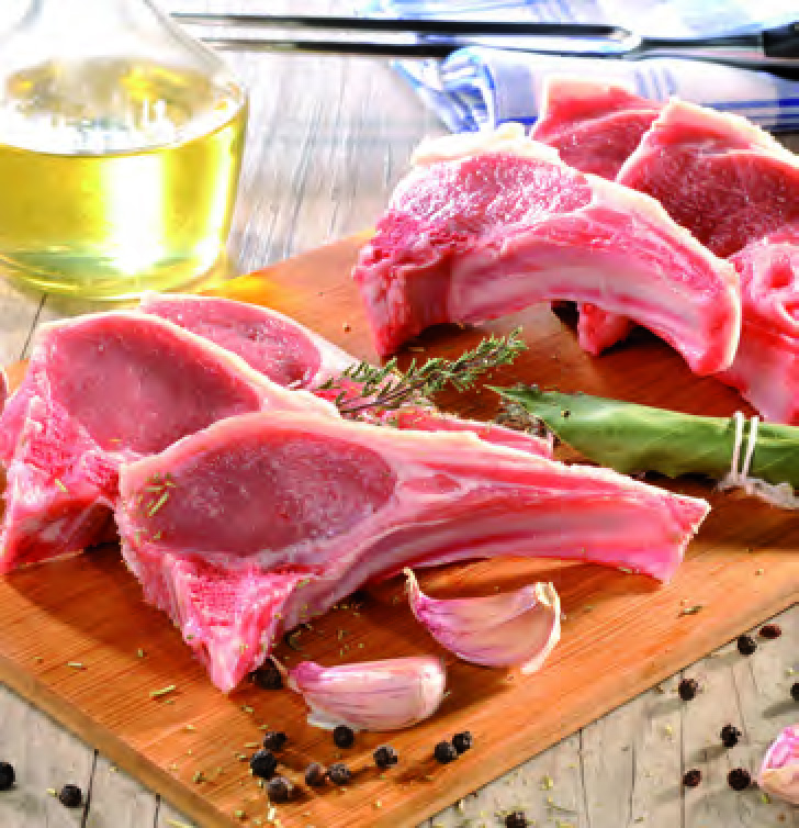 AGNEAU : CÔTE OU CÔTE OU TRANCHE DE GIGOT