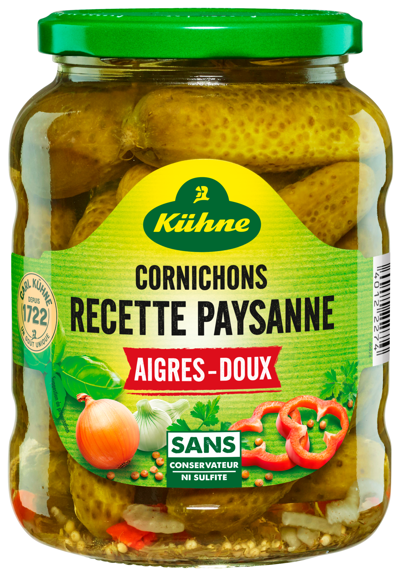 CORNICHONS AIGRES-DOUX