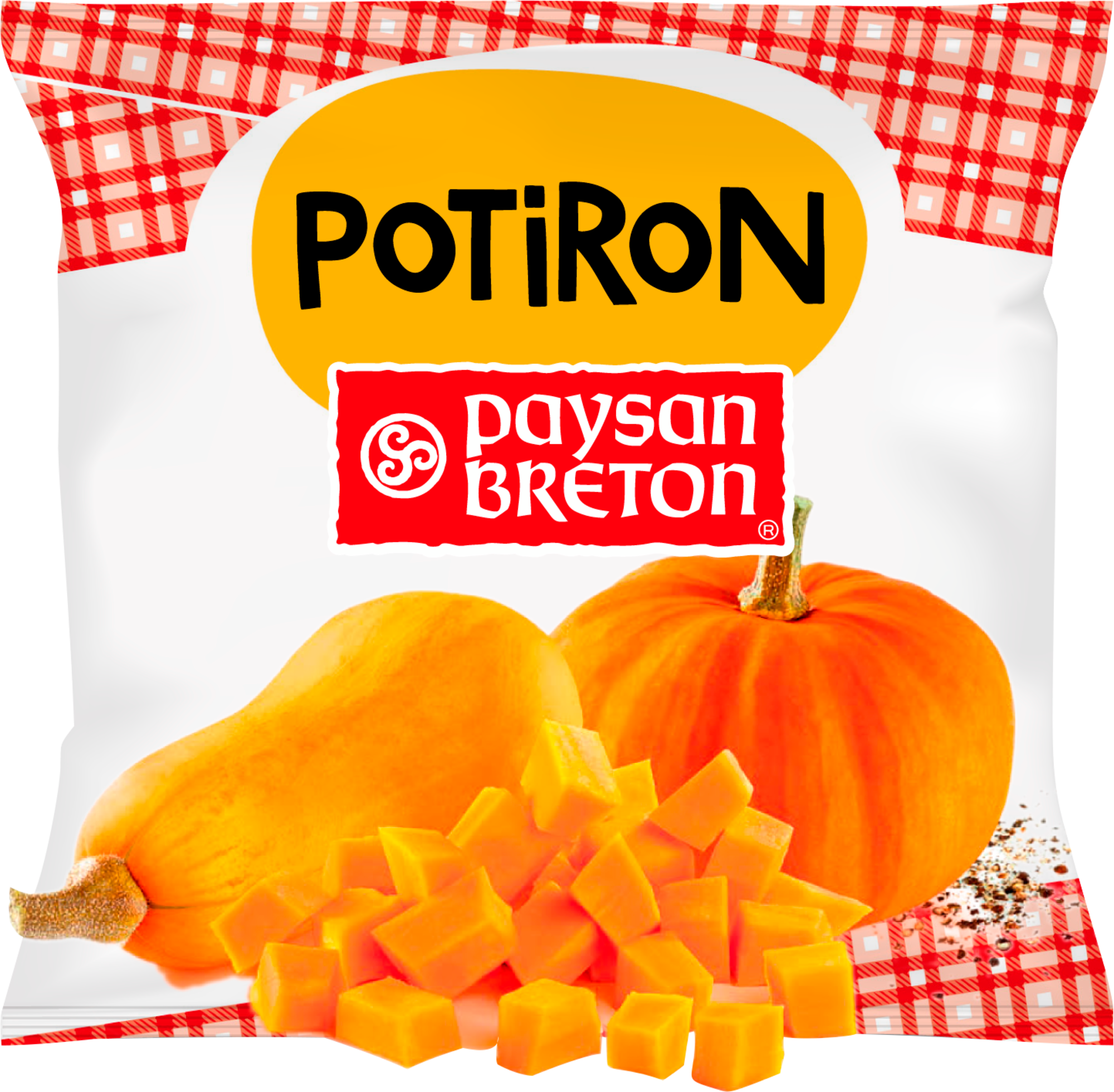 Potiron surgelé