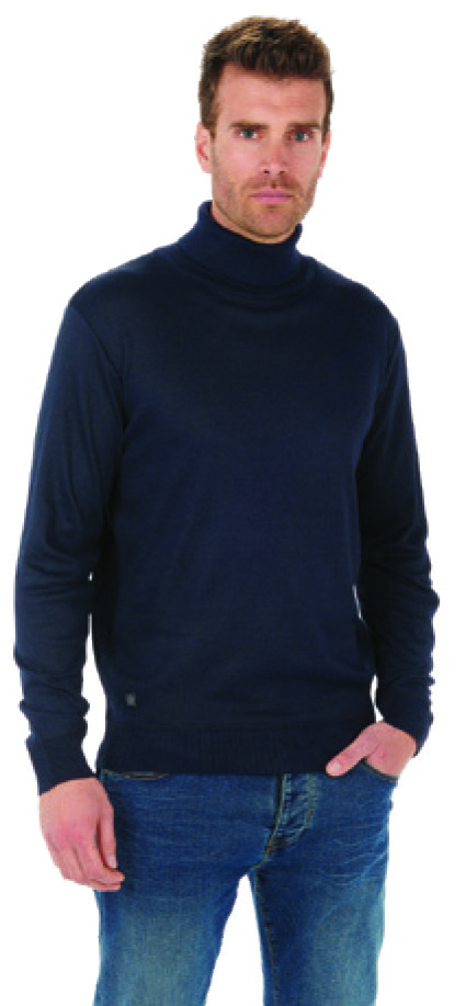 PULL HOMME COL ROULÉ