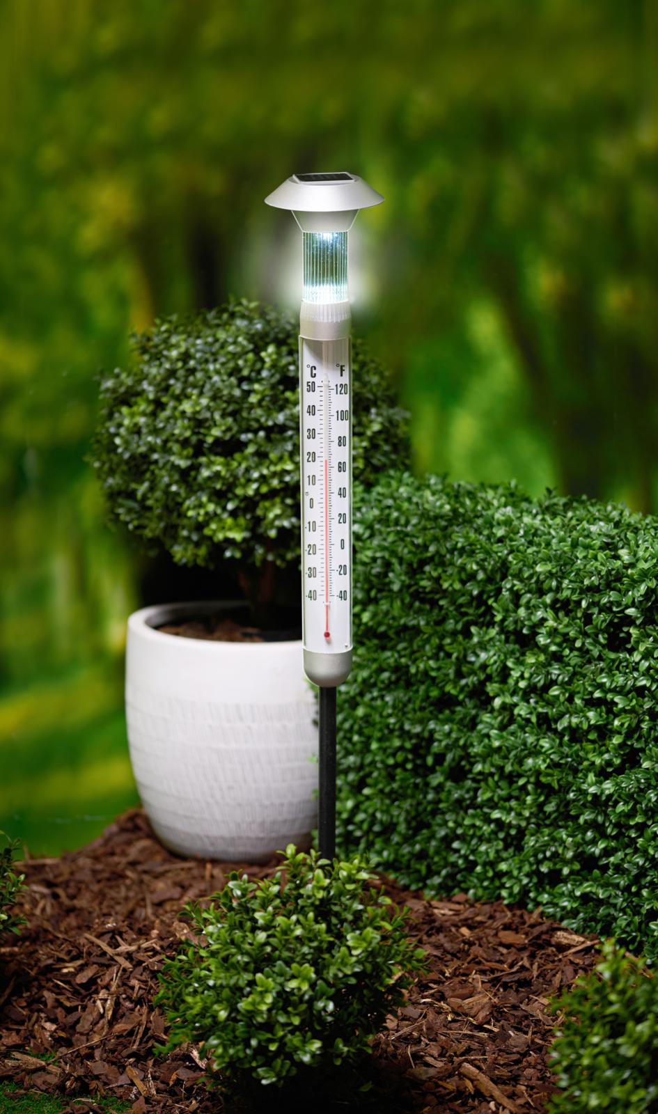 THERMOMÈTRE EXTÉRIEUR
LUMINEUX 2 EN 1