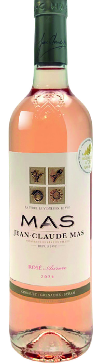 VIN ROSÉ IGP(2) PAYS D'OC AURORE 2024 JEAN CLAUDE MAS