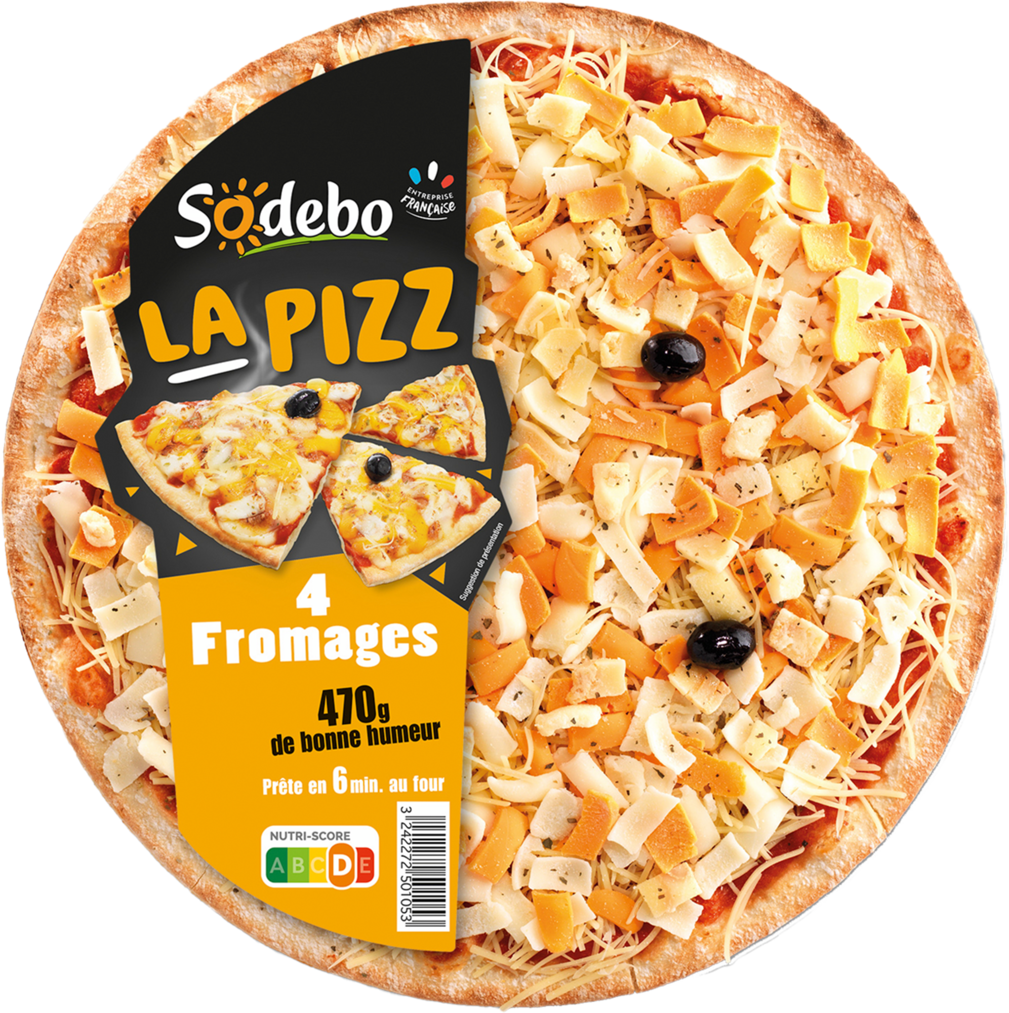 La pizz 4 fromages