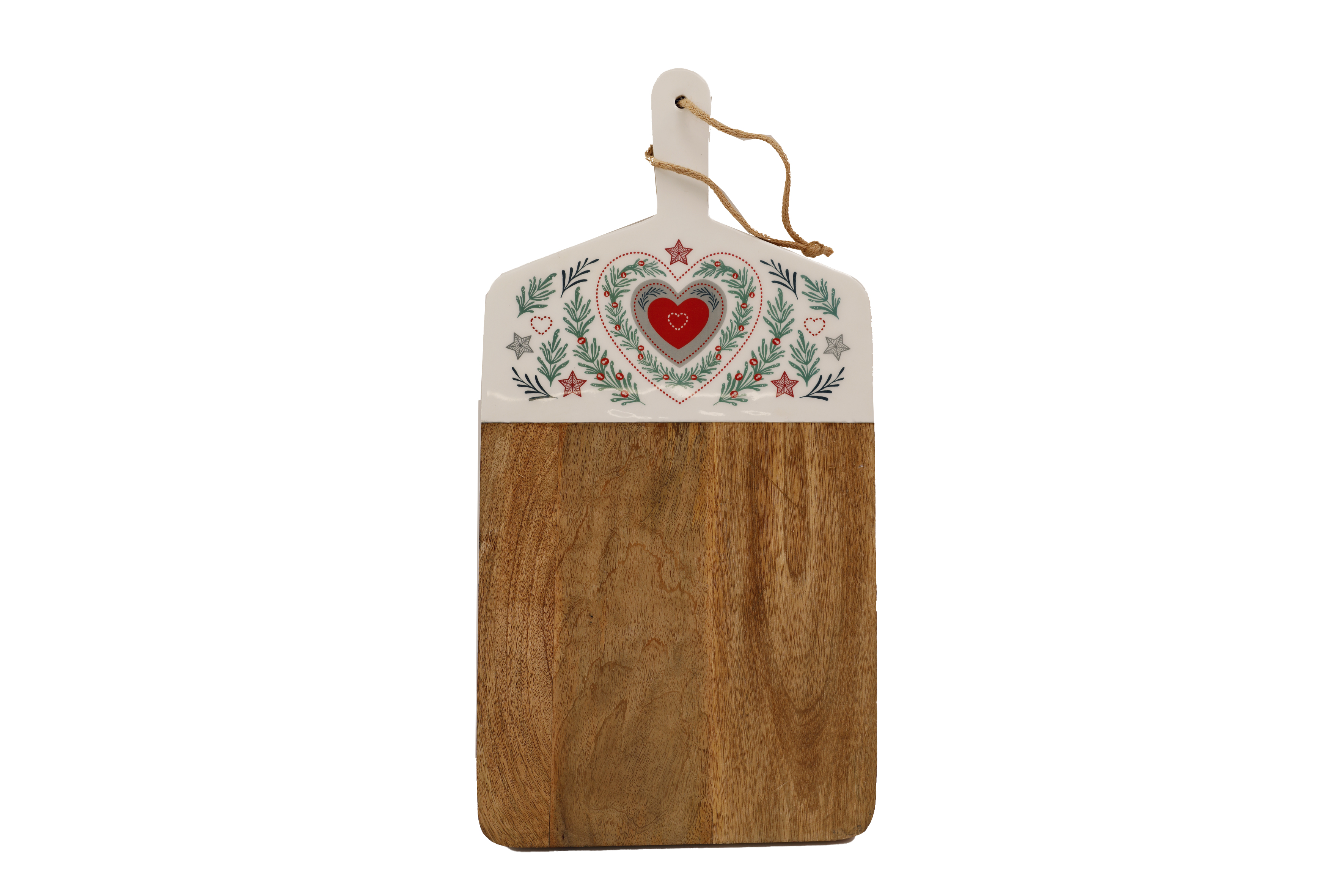 PLANCHE DE PRÉSENTATION MOTIF COEUR NORDIQUE