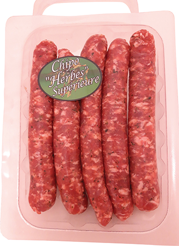 CHIPO SUPÉRIEURE 
AUX HERBES