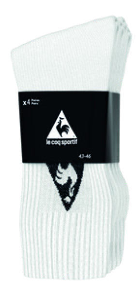 LOT DE 4 PAIRES DE CHAUSSETTES DE SPORT HOMME OU JUNIOR